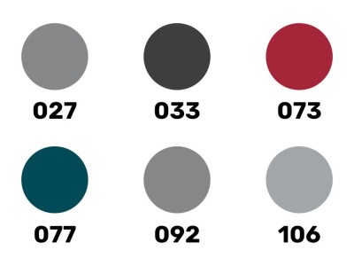 Acrylic Colour Set  ”Navy” 6 x 12 ml + Brush 