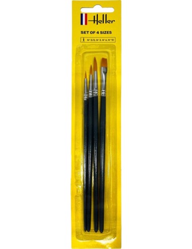 Brush Set No. 3/0-3-6-10 