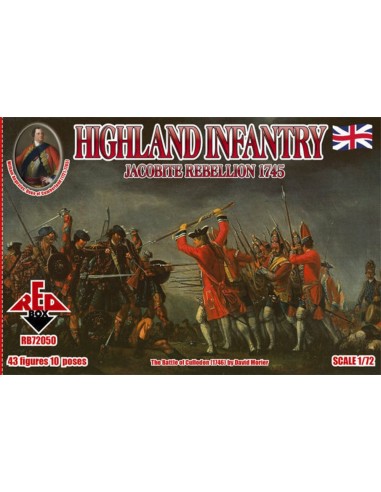 Highland Infantry 1745,Jacobite Rebell. 