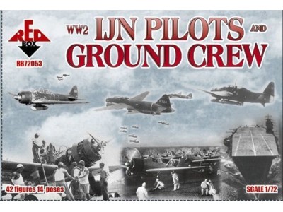 WW2 IJN pilots and ground crew 