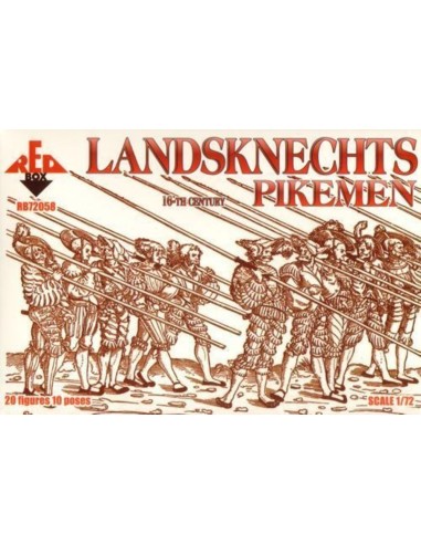 Landsknechts (Pikemen), 16th century 