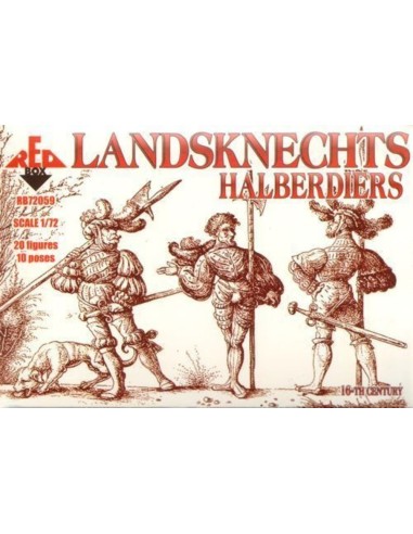 Landsknechts (Halberdiers),16th century 