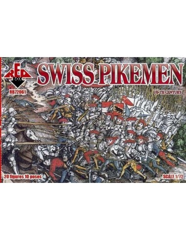 Swiss pikemen, 16th century 