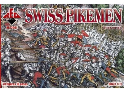 Swiss pikemen, 16th century 