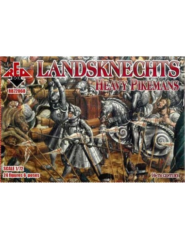 Landknechts (Heavy pikemen), 16th centur 
