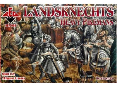 Landknechts (Heavy pikemen), 16th centur 