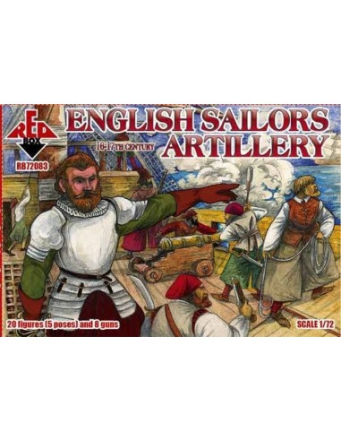 English sailors artillery,16-17th centur 