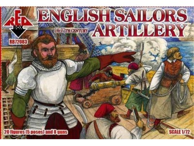 English sailors artillery,16-17th centur 