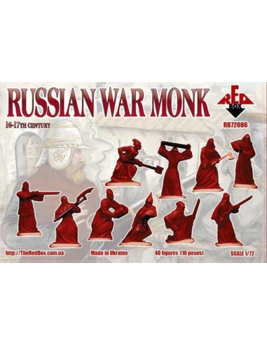 Russian war monk, 16-17th century 