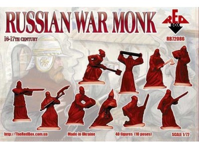 Russian war monk, 16-17th century 