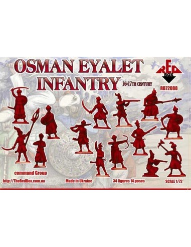 Osman Eyalet infantry,16-17th century 