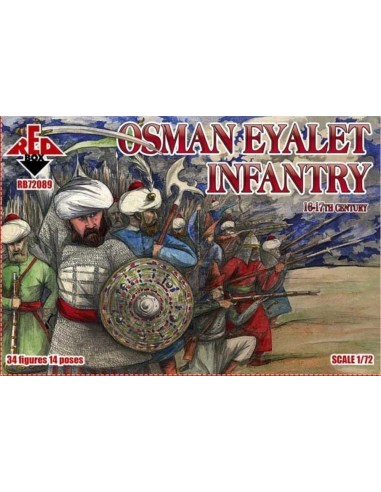 Osman Eyalet infantry,16-17th century 