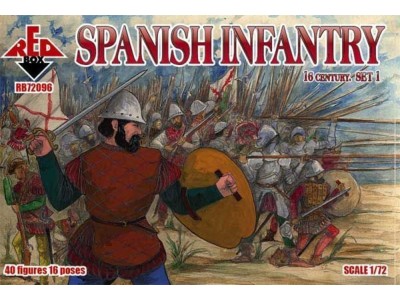 Spanish infantry, 16th century, set 1 