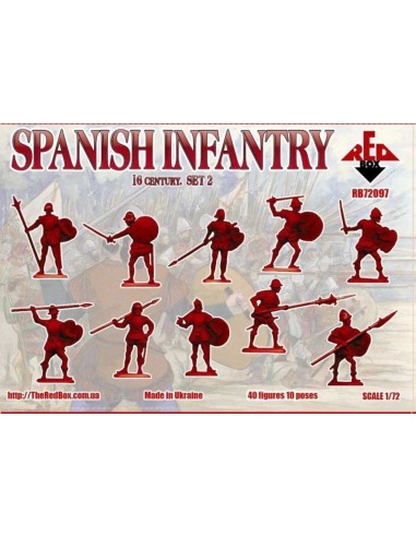 Spanish infantry, 16th century, set 2 