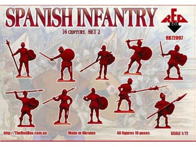 Spanish infantry, 16th century, set 2 