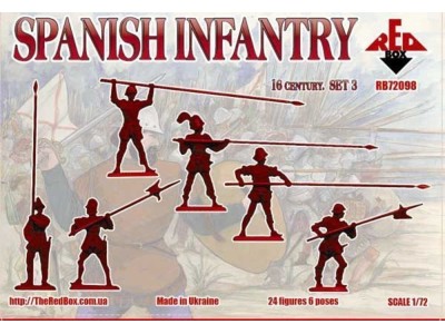 Spanish infantry(Pike),16th century,set3 