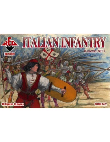 Italian infantry, 16th century, set 1 