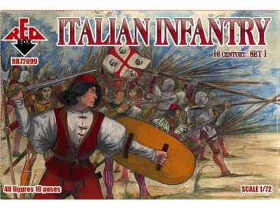 Italian infantry, 16th century, set 1 