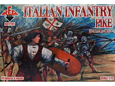 Italian infantry(Pike),16th century,set3 