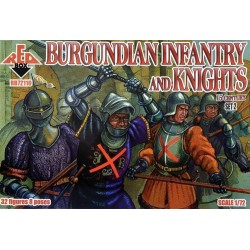Burgundian infantry a.knights,15th centu set 2 