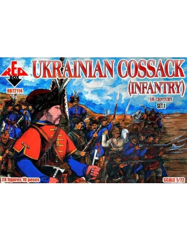 Ukrainian Cossack (infantry)16 cent.Set1 