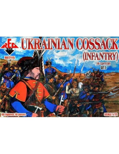 Ukrainian Cossack(infantry)16 cent.Set2 