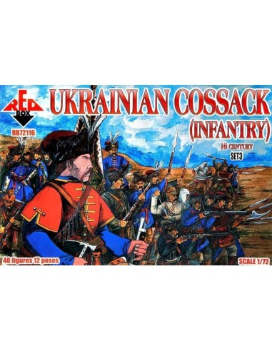 Ukrainian Cossack(infantry)16 cent.Set3 