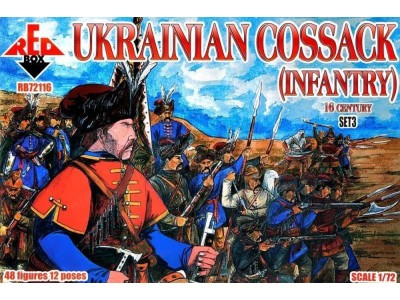 Ukrainian Cossack(infantry)16 cent.Set3 