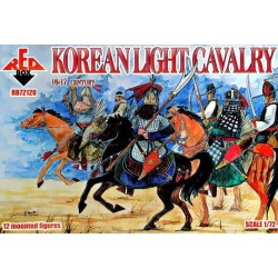 Korean light cavalry, 16-17th century 