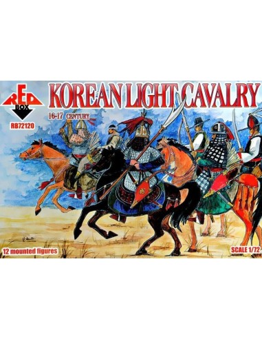 Korean light cavalry, 16-17th century 