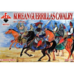 Korean guerrillas cavalry,16-17th centur 