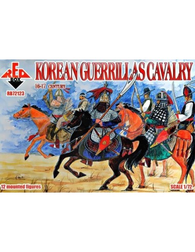 Korean guerrillas cavalry,16-17th centur 