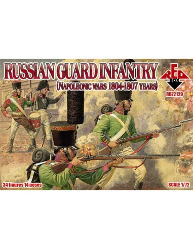 Russian gurad infantry, 1804-1807 