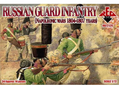 Russian gurad infantry, 1804-1807 