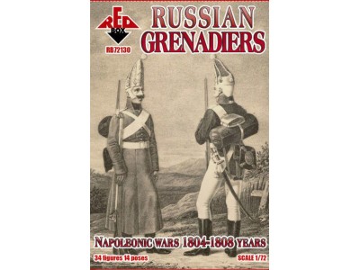 Russian grenadiers, 1804-1808 
