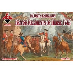 Jacobite Rebellion. British Regiments of Horse 1745 