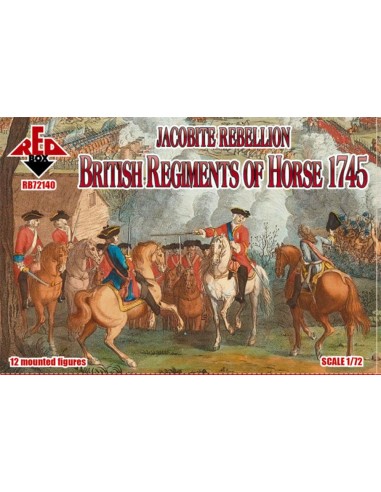 Jacobite Rebellion. British Regiments of Horse 1745 