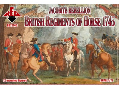 Jacobite Rebellion. British Regiments of Horse 1745 