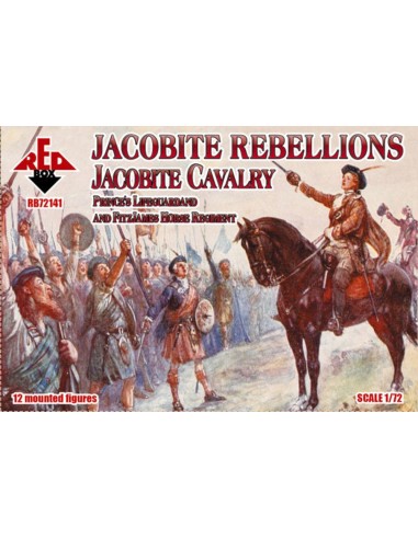 Jacobite Rebellion.Jacobite Cavalry.Prince Lifeguard a.FitzJames Horse Regiment 