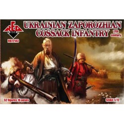 Ukrainian Zaporozhian Cossacks infantry, 17th century 