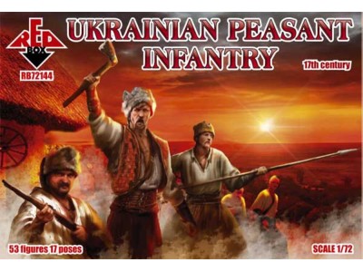 Ukrainian Peasant infantry, 17th century 