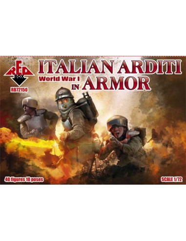 Italian Arditi in armor WWI 