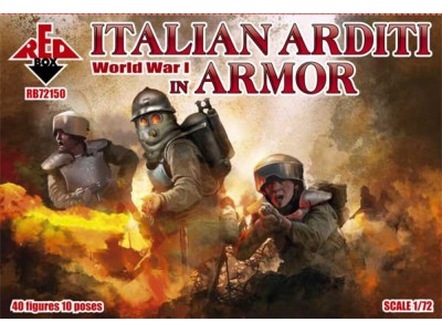 Italian Arditi in armor WWI 
