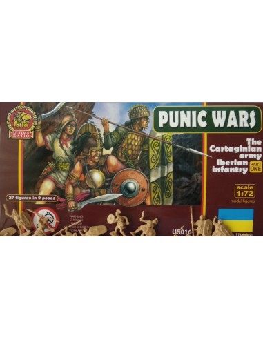 Punic Wars. The Carthaginian army, Iberian infantry part.1 