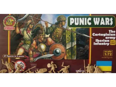 Punic Wars. The Carthaginian army, Iberian infantry part.1 