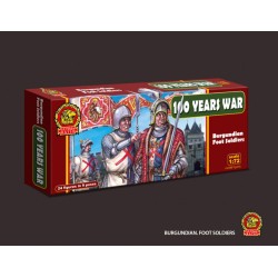 Burgundian Foot Soldiers, 100 Years War 