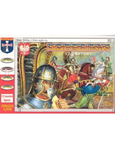 Polish winged hussars, 17. century 