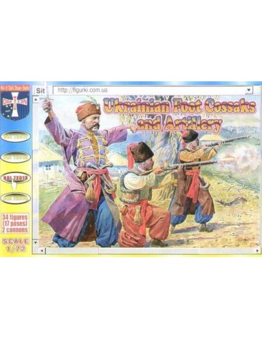 Ukrainian foot cossaks and artillery1648 