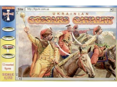 Ukrainian cossakes cavalry, 17. century 