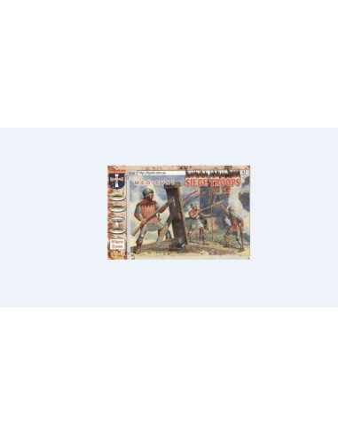 Medival siege crew and handgunners 